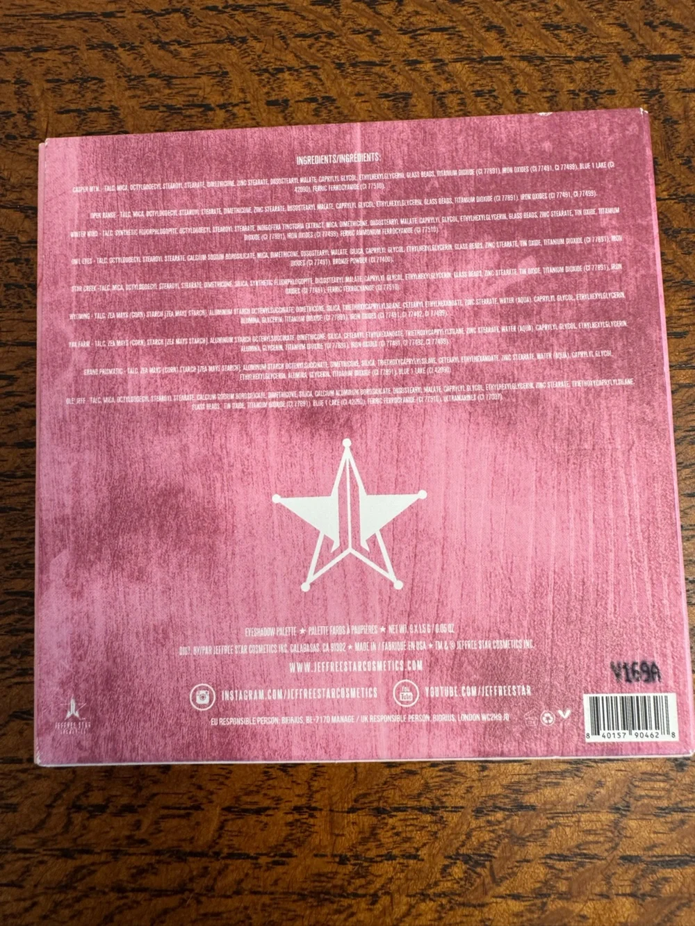 NIB Jeffree Star Star Ranch Eyeshadow Palette - Limited Edition